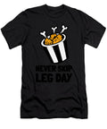 Leg Day Chicken Wings Contest Joke Muscle Justus Ratzke T-Shirt