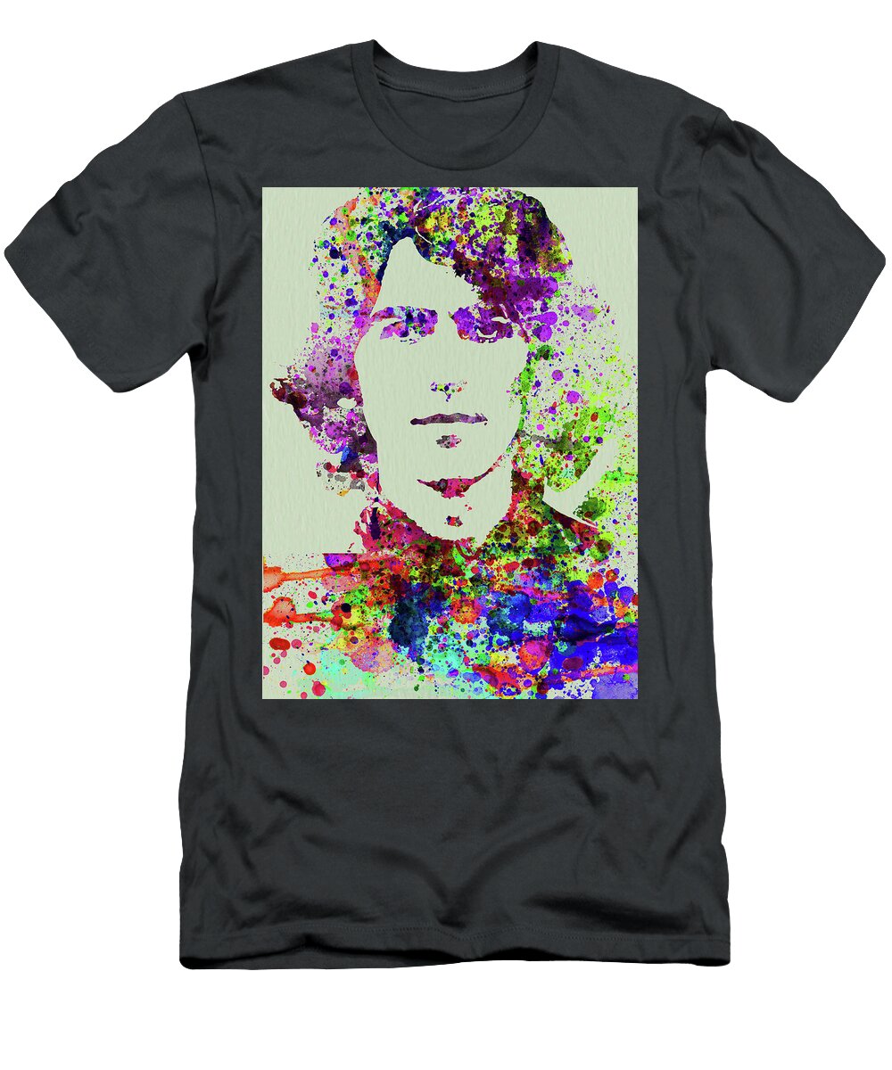 Legendary George Harrison Watercolor Ii Naxart Studio T-Shirt