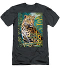 Leopard Portrait Mango Art T-Shirt