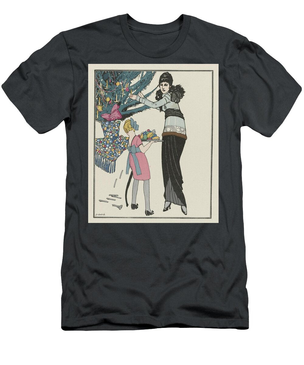 Les Preparatifs De Noel Robe Dapresmidi De Redfern Art Francisco Javier Gose T-Shirt
