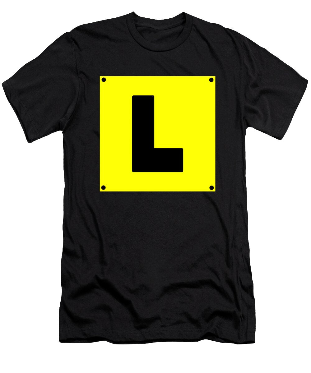 Letter Yellow Rudibam Bang T-Shirt