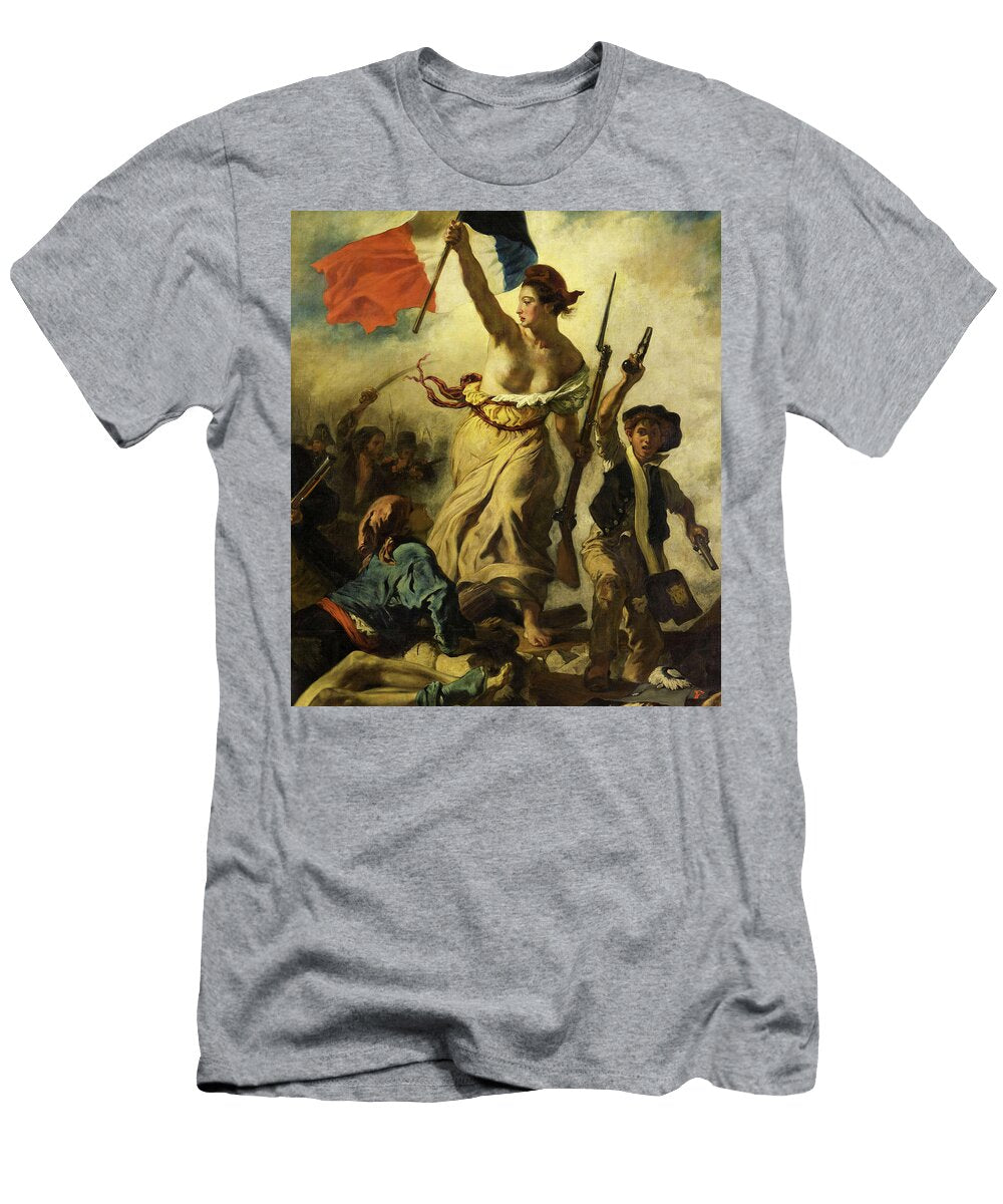Liberty Leading the People French Revolution of 1830 Eugene Delacroix T-Shirt