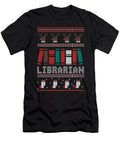 Librarian Books Ugly Christmas Sweater Gift Thomas Larch T-Shirt