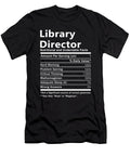 Library Director Nutrition Factors Gift Item Shi Hu Kang T-Shirt