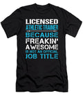 Licensed Athletic Trainer Freaking Awesome Job Gift Item Shi Hu Kang T-Shirt