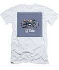 Life Is Better At Full Throttle Timeless Cafe Racer Art Harold Bowers T-Shirt