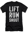 Lift Run Shoot Fitness Jane Keeper T-Shirt