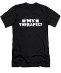 Lifting Barbell My Therapist Gym Quote Mohammad Alowairdhi T-Shirt