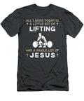 Lifting Jesus Funny Hilarious Gym Awesome Store T-Shirt