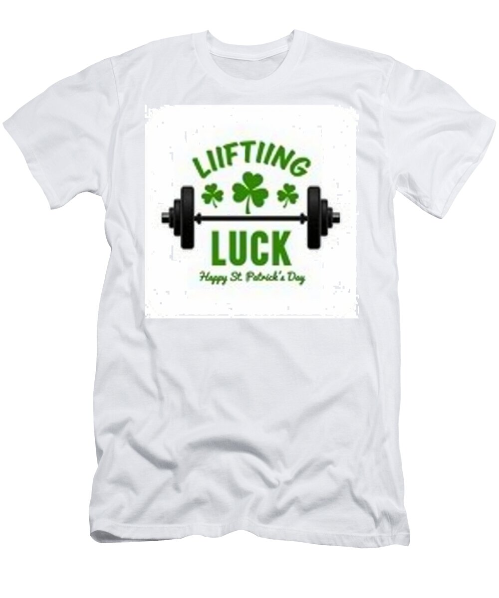 Lifting Luck St Patricks Day Logo Mehmed Franky T-Shirt