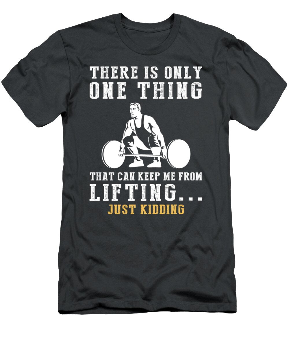 Lifting Weights and Laughing Flex Your Funny Bone Awesome Store T-Shirt