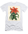 Lily Sukashiyuri Lilium Maculatum Thunbergs Orange Lily Lilium Thunbergianum European School T-Shirt