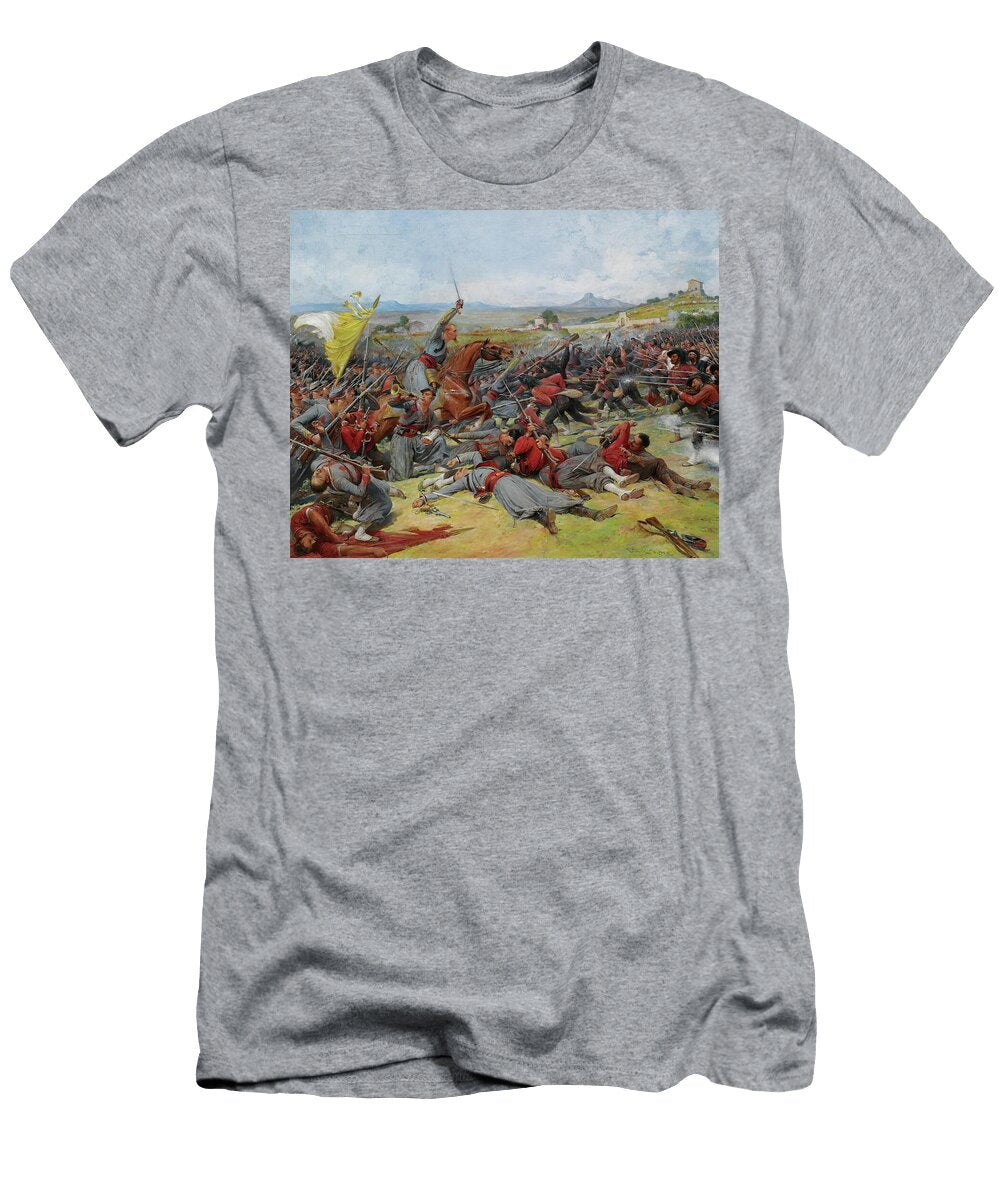 Lionel Royer the Battle Near Mentana World Art Collective T-Shirt