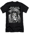 Lions Dont Lose Sleep Over Opinions of Sheep Matthew Chan T-Shirt