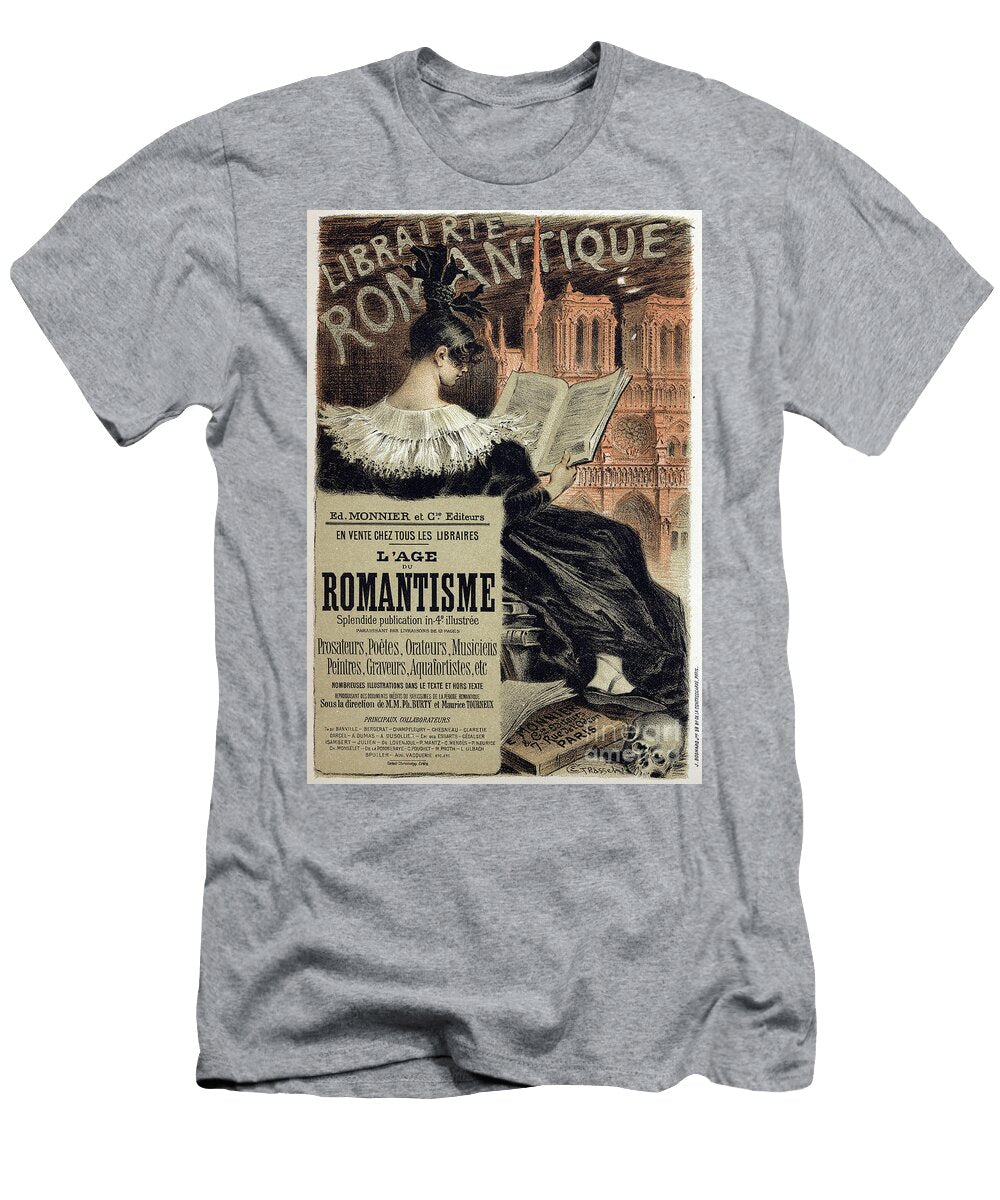 Literature Librairie Romantique Eugene Grasset T-Shirt
