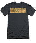 Literi Gathering in Qinglin Ink and Colour on Paper Chinese School T-Shirt