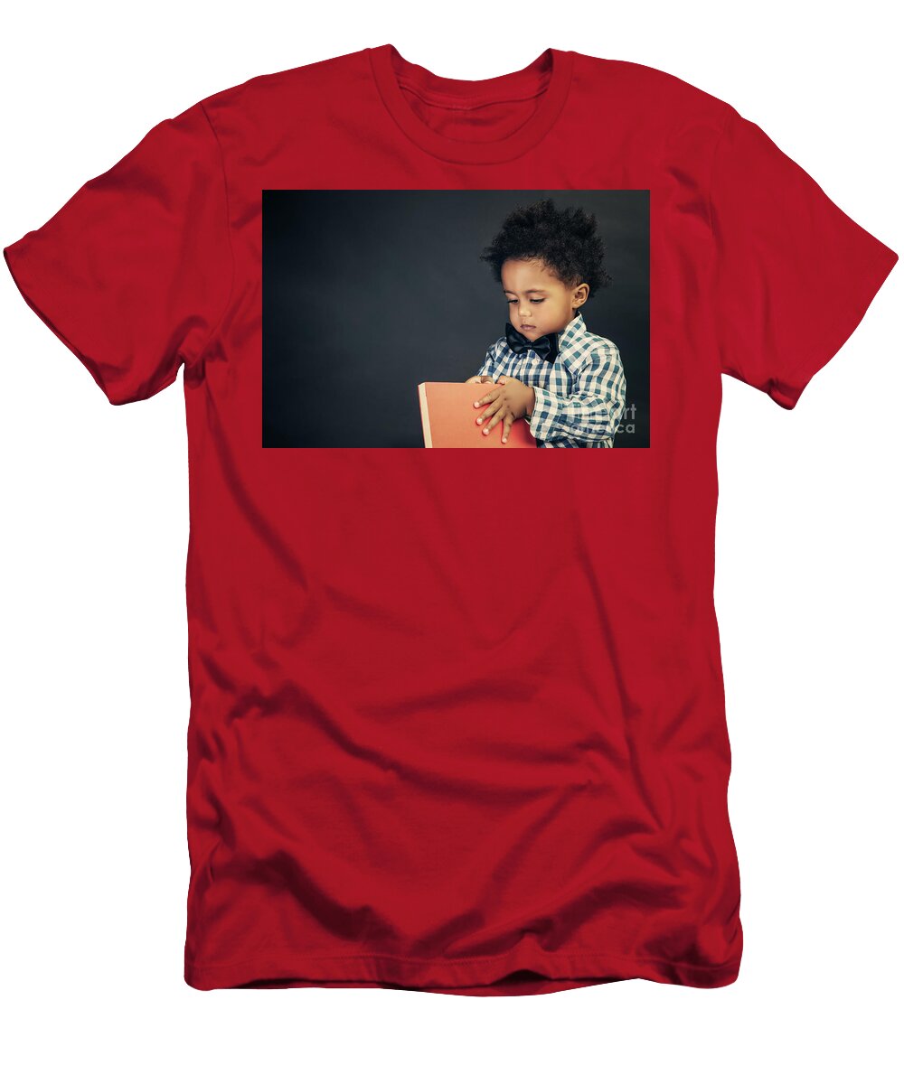 Little School Boy Anna Om T-Shirt