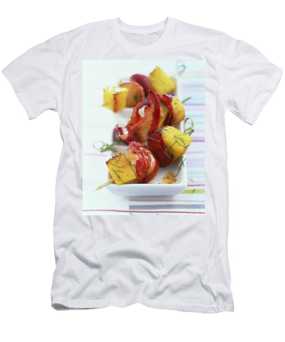Lobster Duck Magret and Pineapple Skewers Roulier Turiot T-Shirt