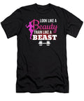 Look Like a Beauty Train Like Beast Gym Workout Teequeen2603 T-Shirt