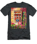 Looking Out the Window on Garden View Boston Bruin Fan Longing for Hockey Season Carole Spandau Carole Spandau T-Shirt