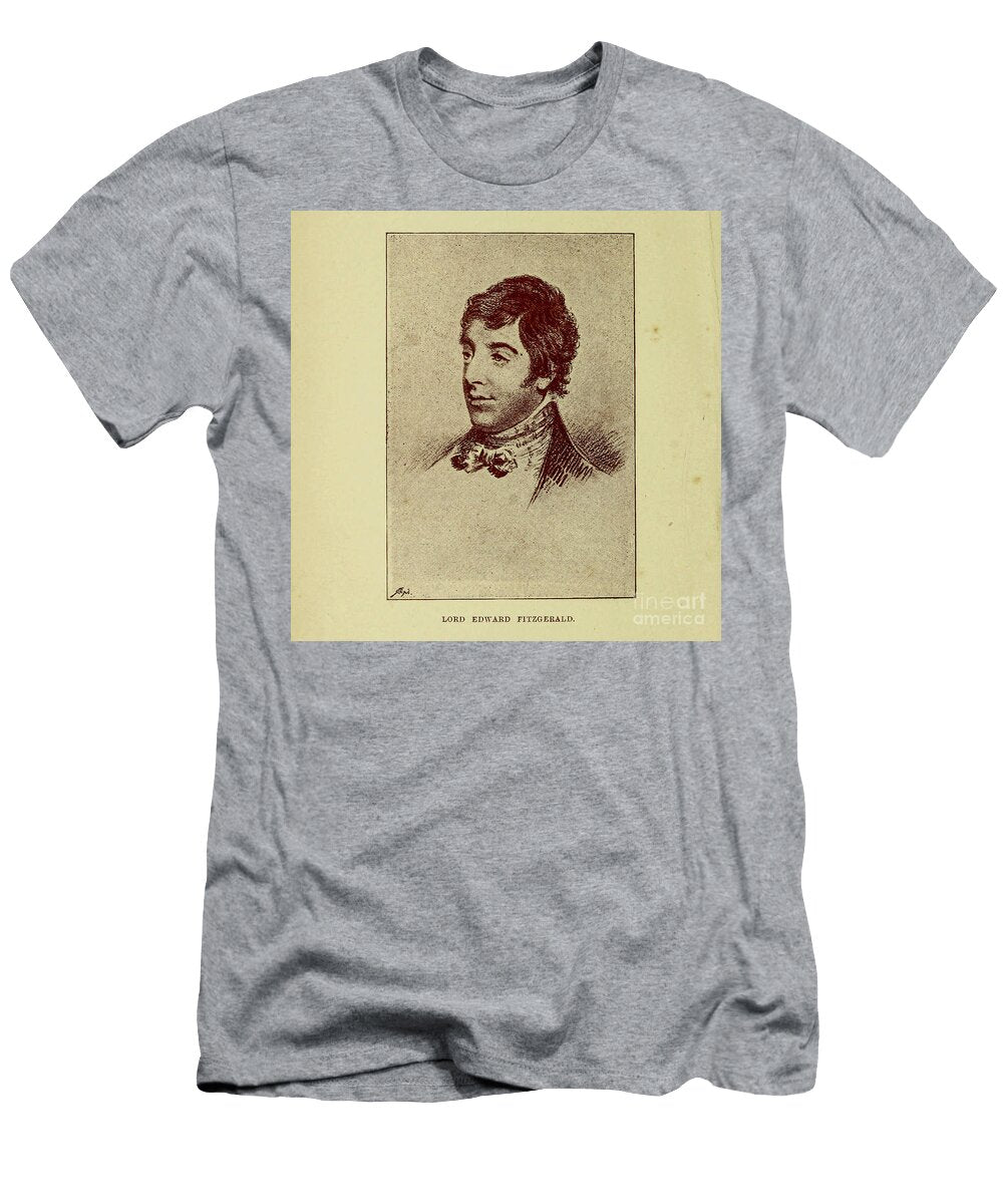 Lord Edward Fitzgerald K Historic Illustrations T-Shirt