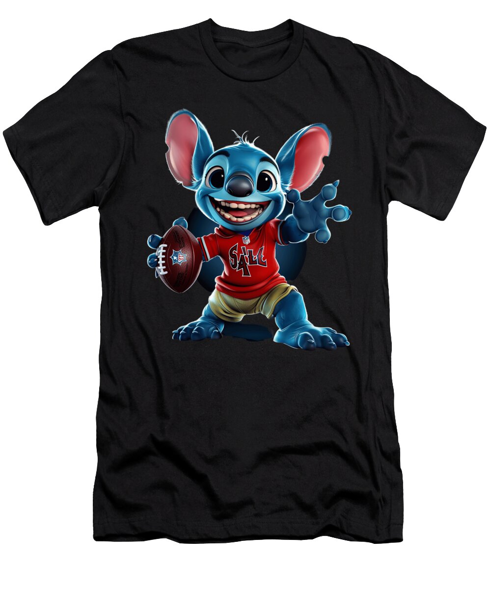 Los Angeles Angels Review Stitch Rush T-Shirt