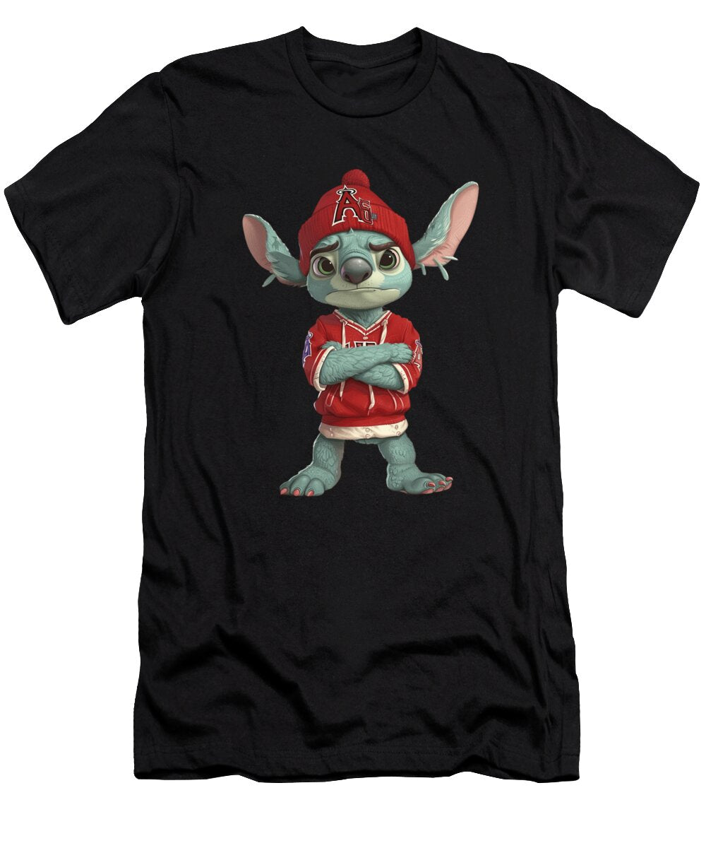 Los Angeles Angels Stitch Unveiled Rush T-Shirt