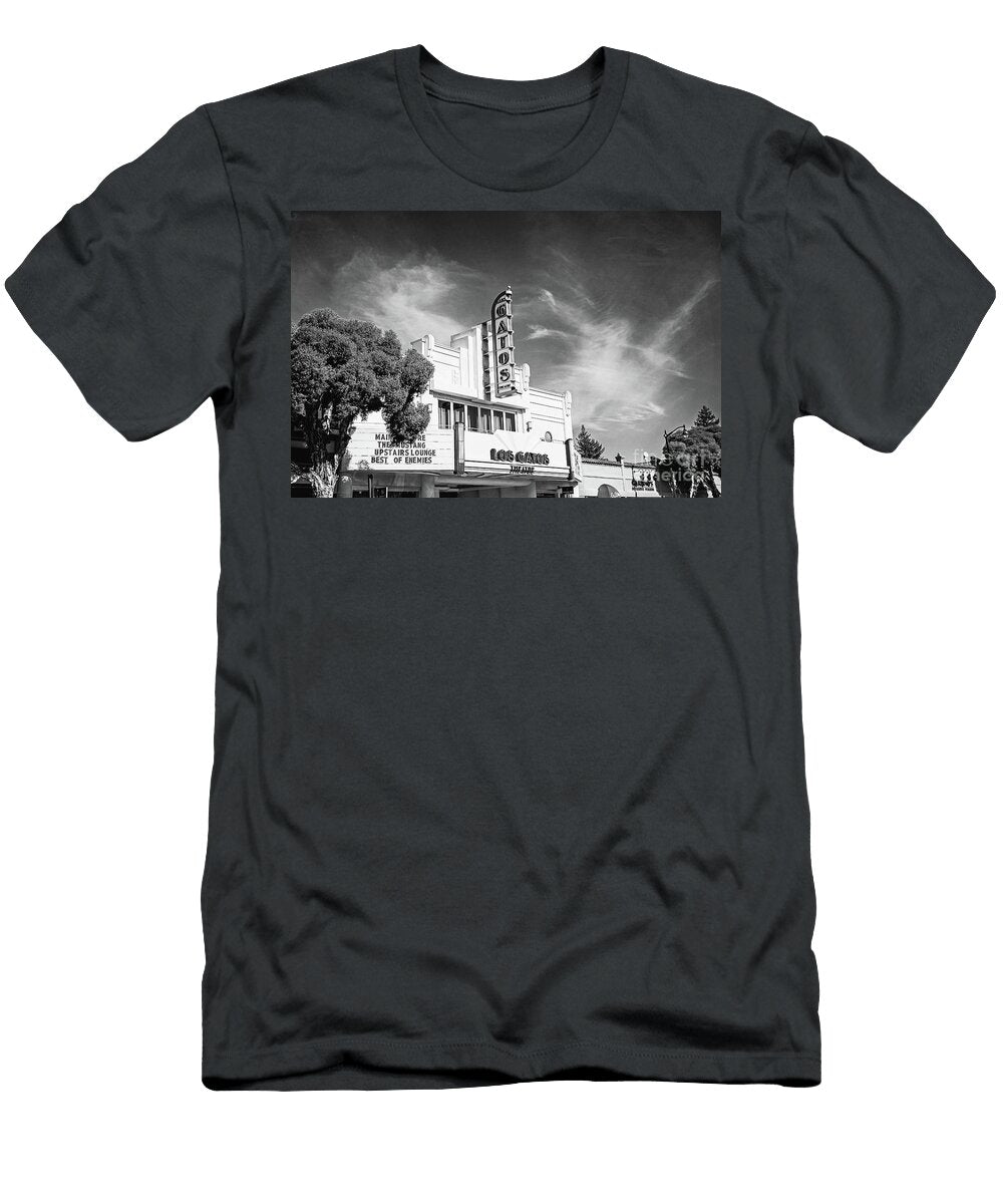 Los Gatos Theatre Bw Scott Pellegrin T-Shirt