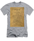 Lose Yourself By Eminem Vintage Song Lyrics on Parchment Design Turnpike T-Shirt