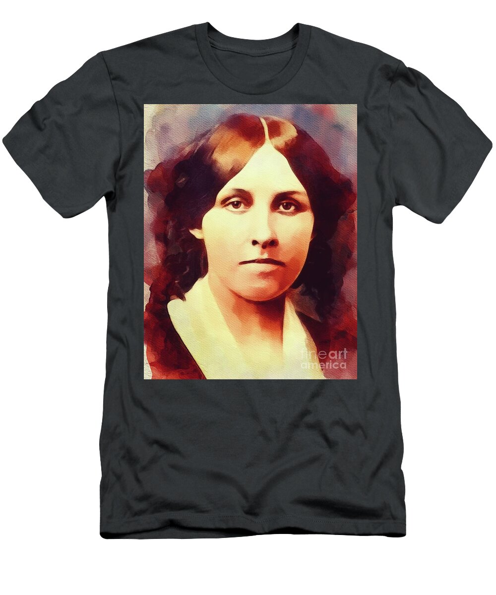 Louisa May Alcott Literary Legend John Springfield T-Shirt