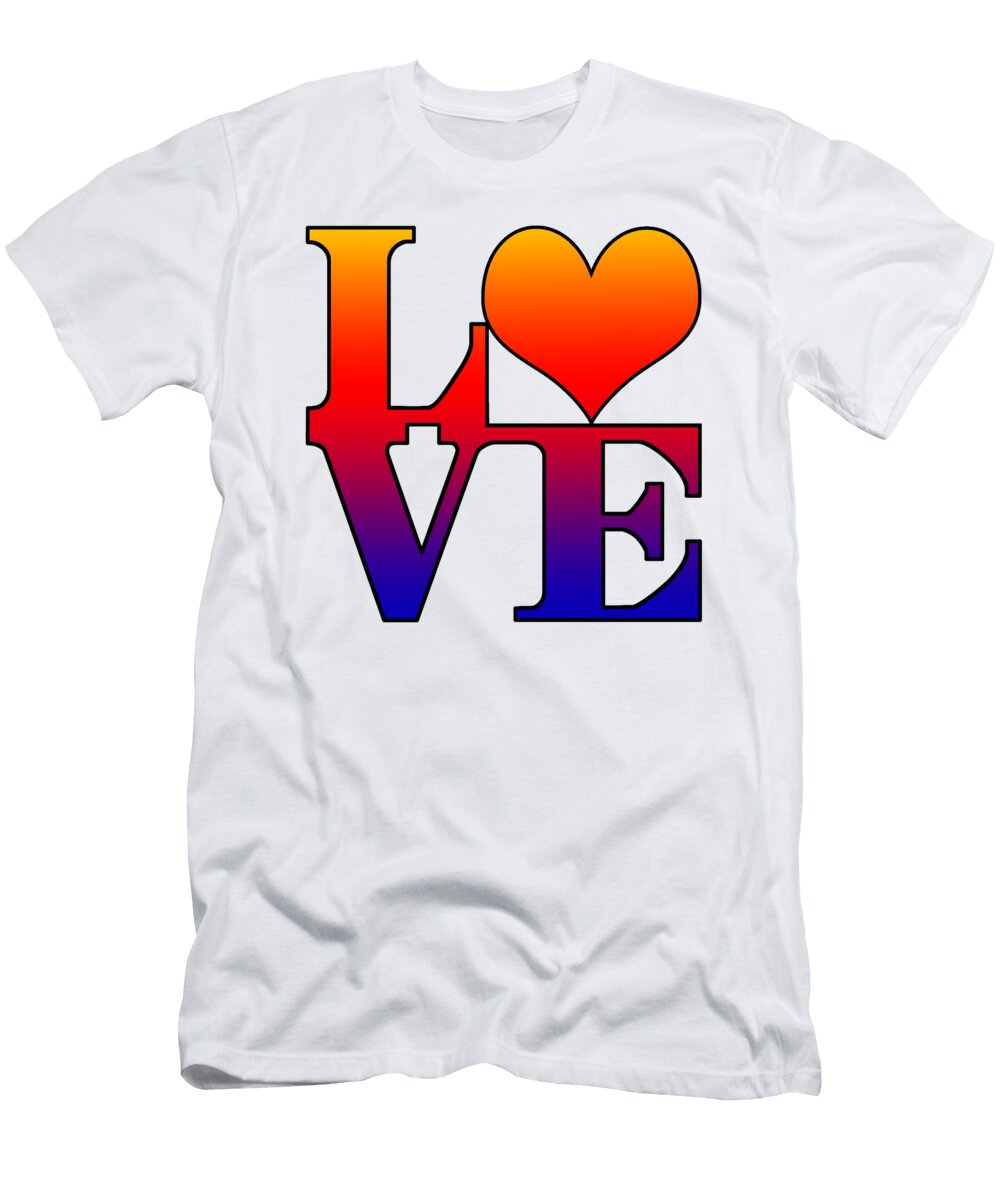 Love Heart Final Ron Whitehead T-Shirt