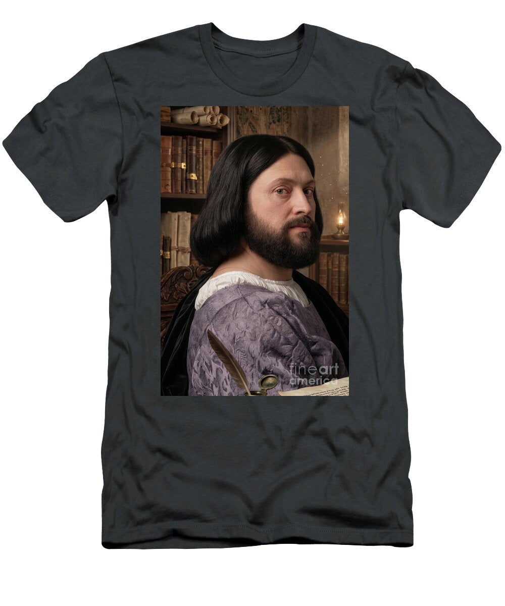Ludovico Ariosto Poet and Playwright Gianpiero Lauretta T-Shirt