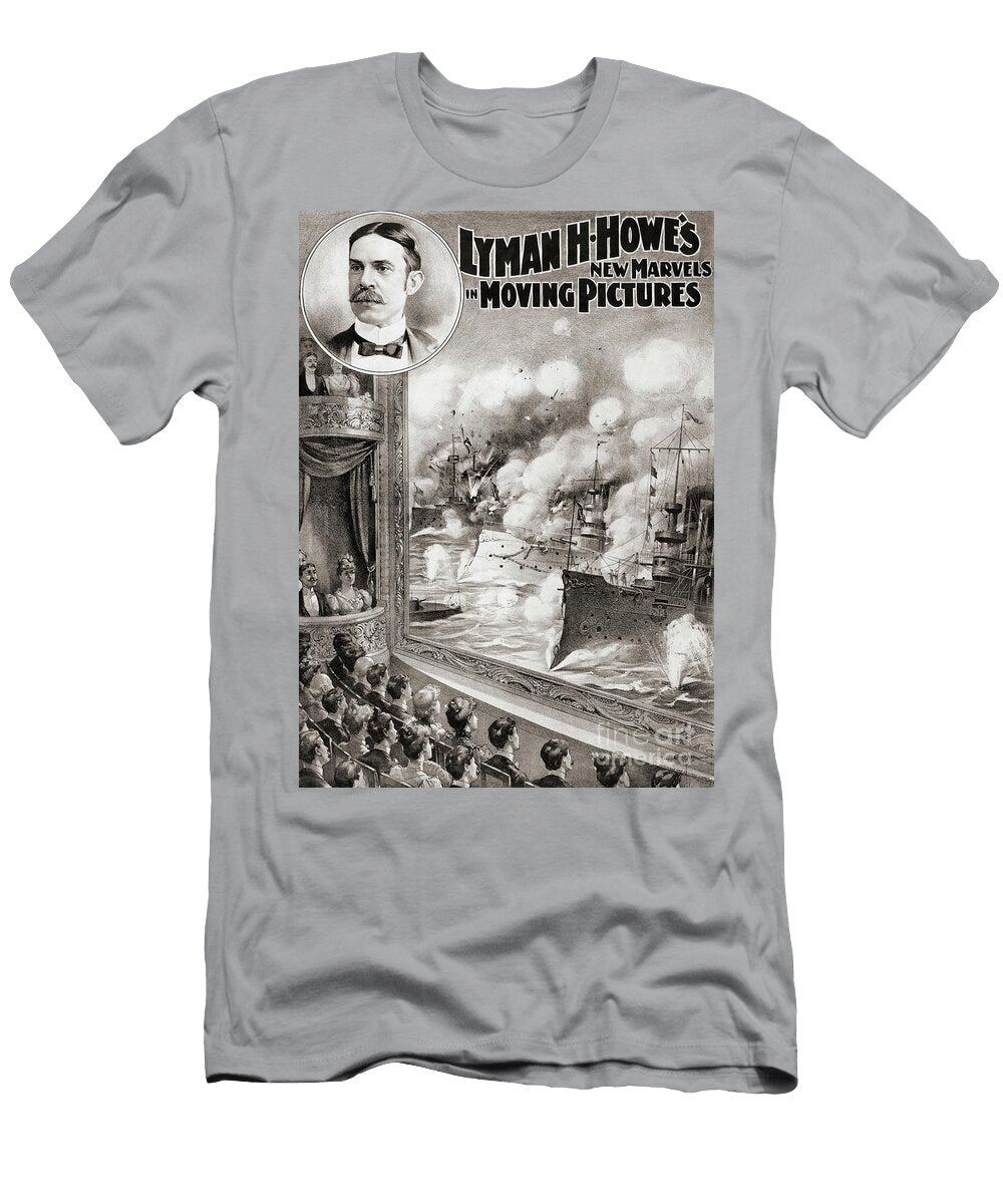 Lyman H Howes New Marvels in Moving Pictures Antique Film Poster Unknown T-Shirt