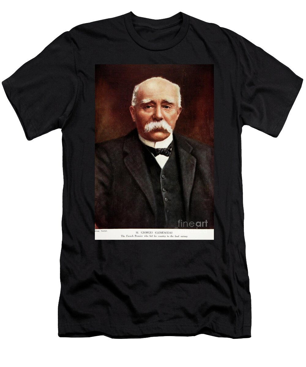 M Georges Clemenceau 1914 19 Herbert Vandyk T-Shirt