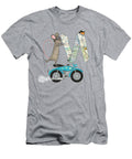 M Is for Mouse Map and Motorcycle Valerie Drake Lesiak T-Shirt