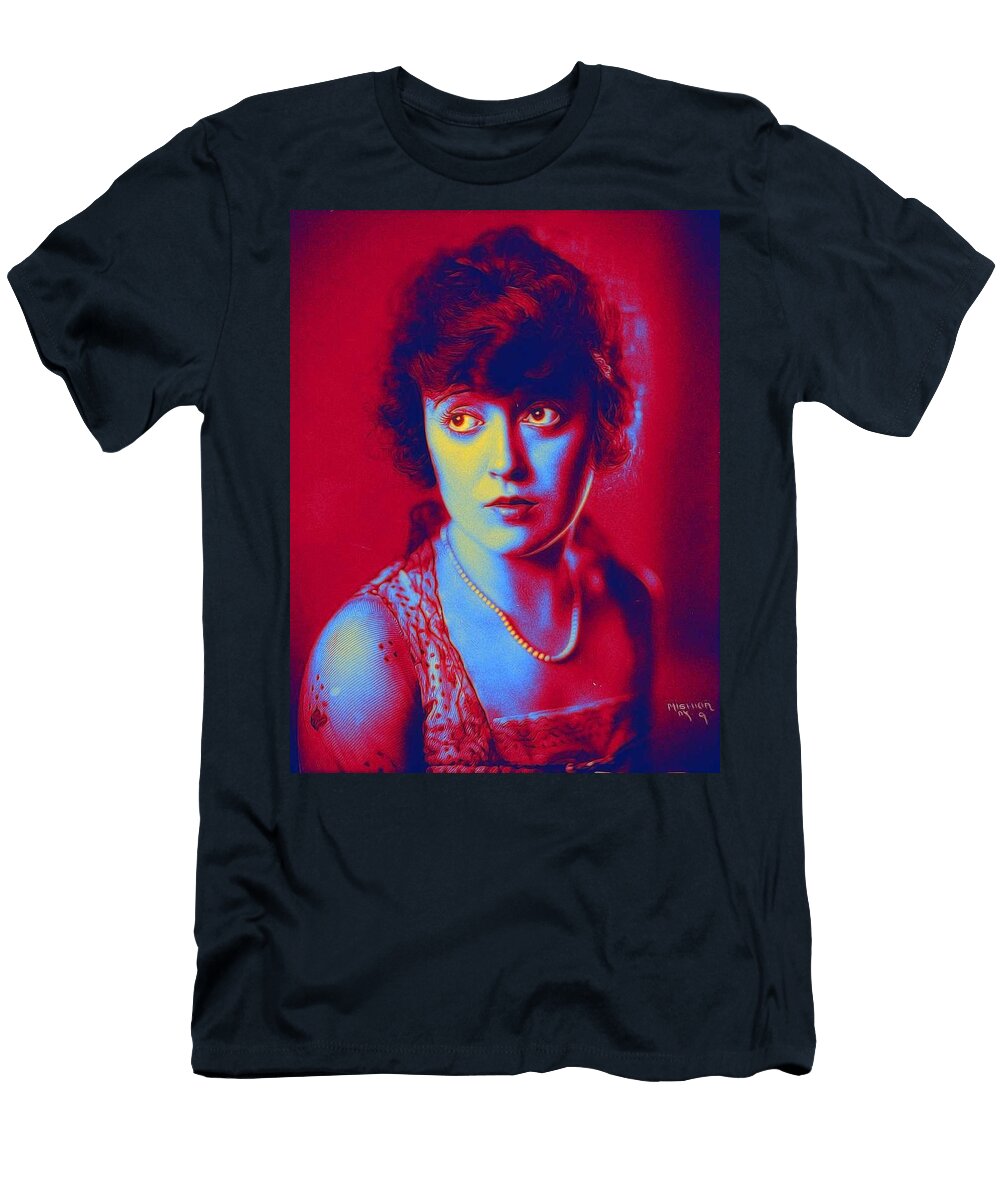Mabel Normand 1892 1930 Was an American Silent Film Actress Screenwriter Director and Producer Ahmet Asar T-Shirt