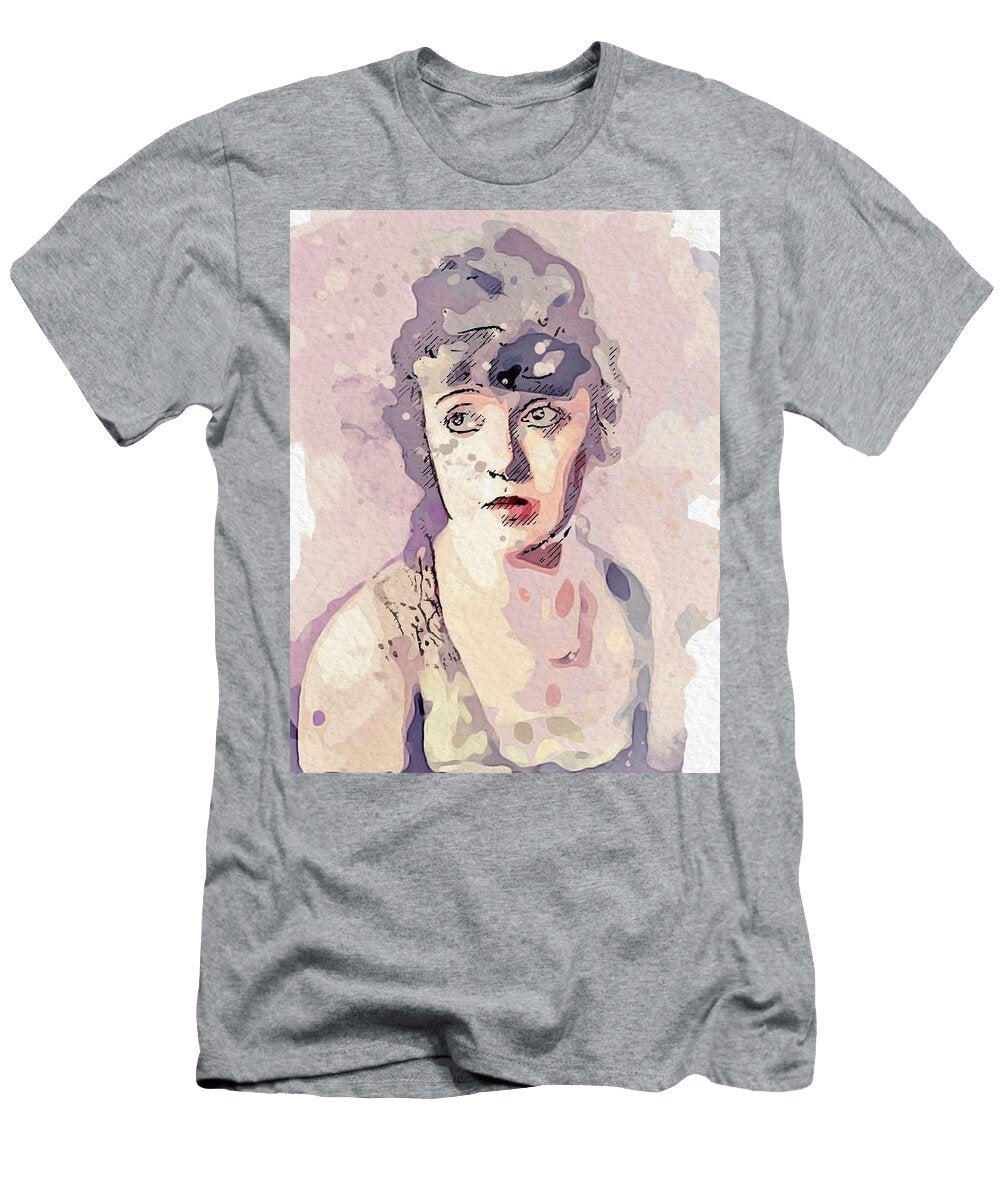 Mabel Normand 1892 1930 Was an American Silent Film Actress Screenwriter Director and Producer Celestial Images T-Shirt
