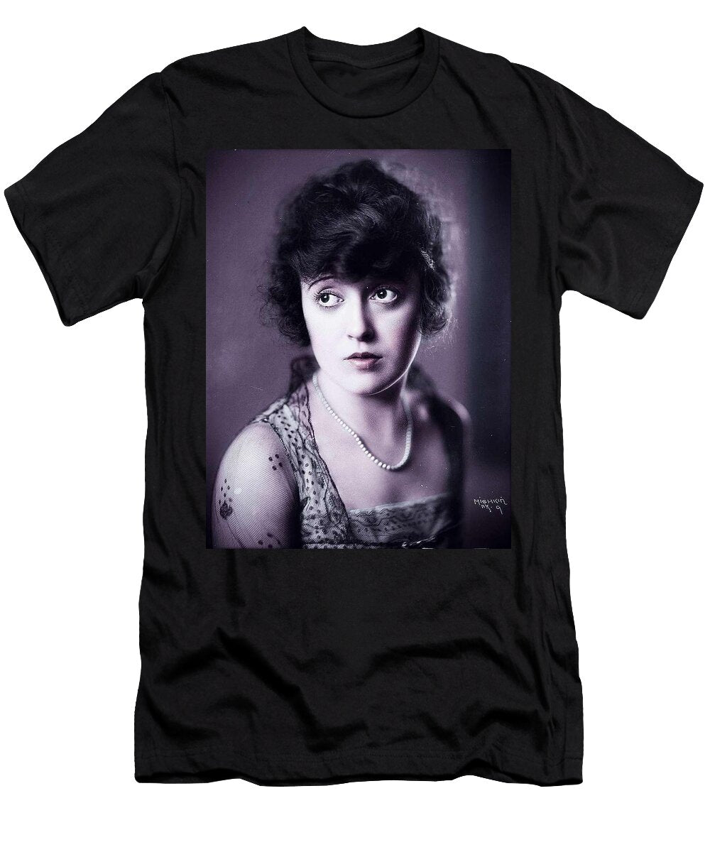 Mabel Normand 1892 930 Was an American Silent Film Actress Screenwriter Director and Producer Ahmet Asar T-Shirt