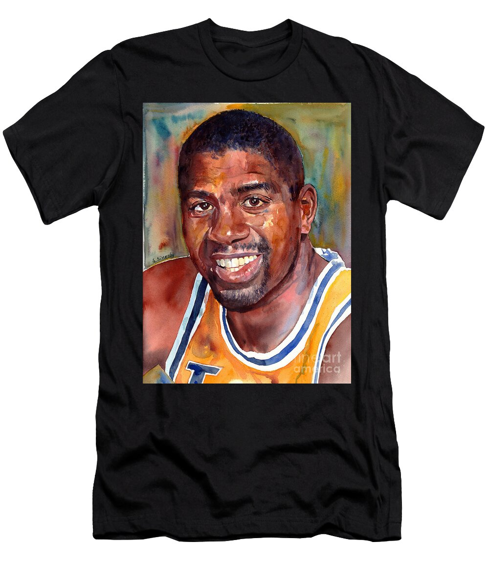 Magic Johnson Lee Sinesby T-Shirt