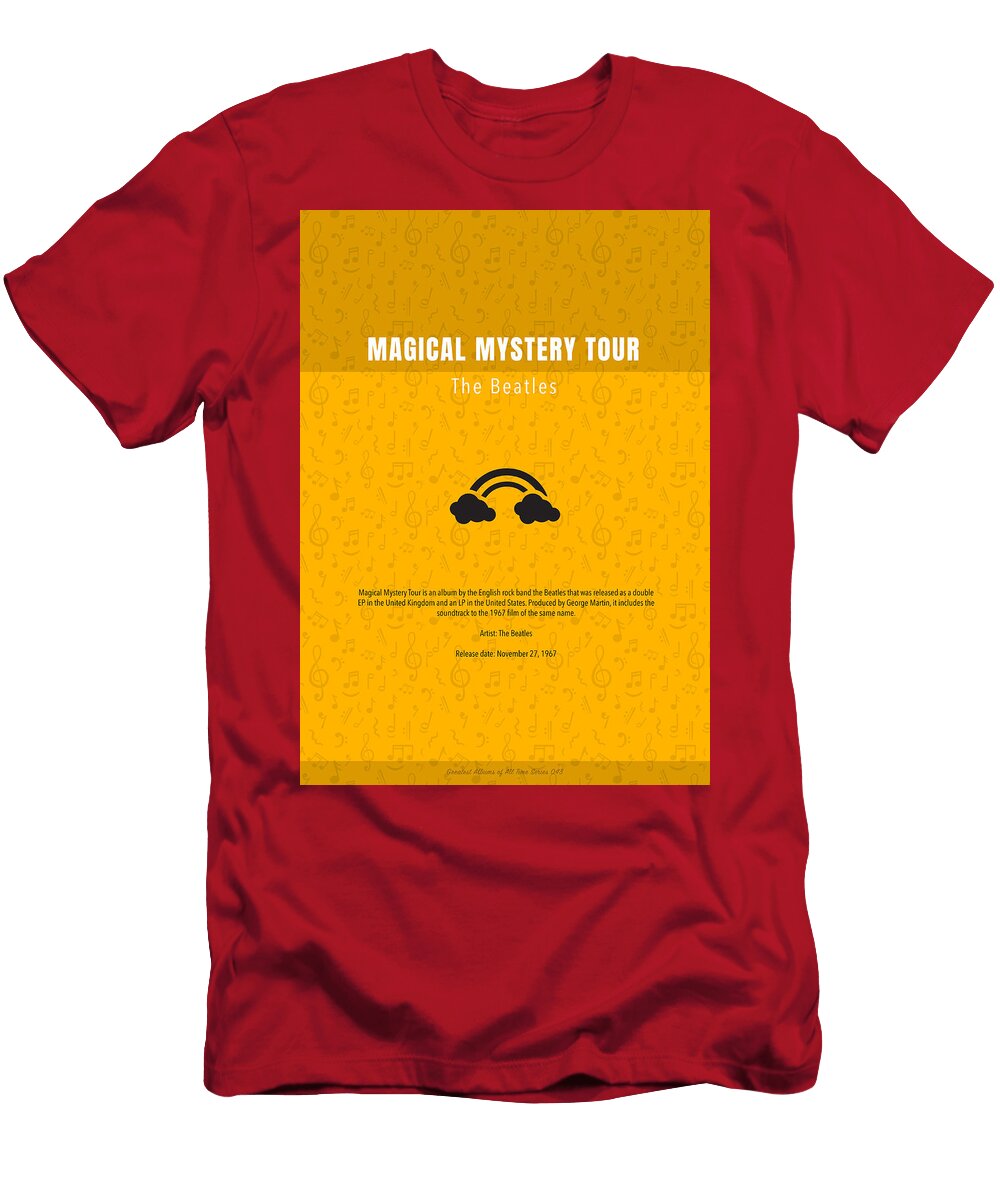 Magical Mystery Tour the Beatles the Greatest Albums of All Time Minimalist Series Design Turnpike T-Shirt