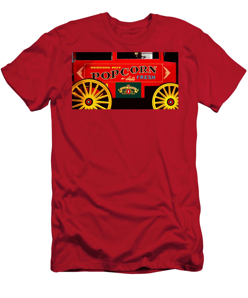 Main Street USA Popcorn Cart Number 1 David Lee Thompson T-Shirt