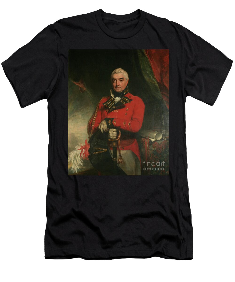 Major General Sir Barry Close Bart C1811 1850 Martin Archer Shee T-Shirt