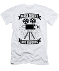 Make Movies Not Reboots Movie Director Filmmaker Tshirtconcepts Marvin Poppe T-Shirt