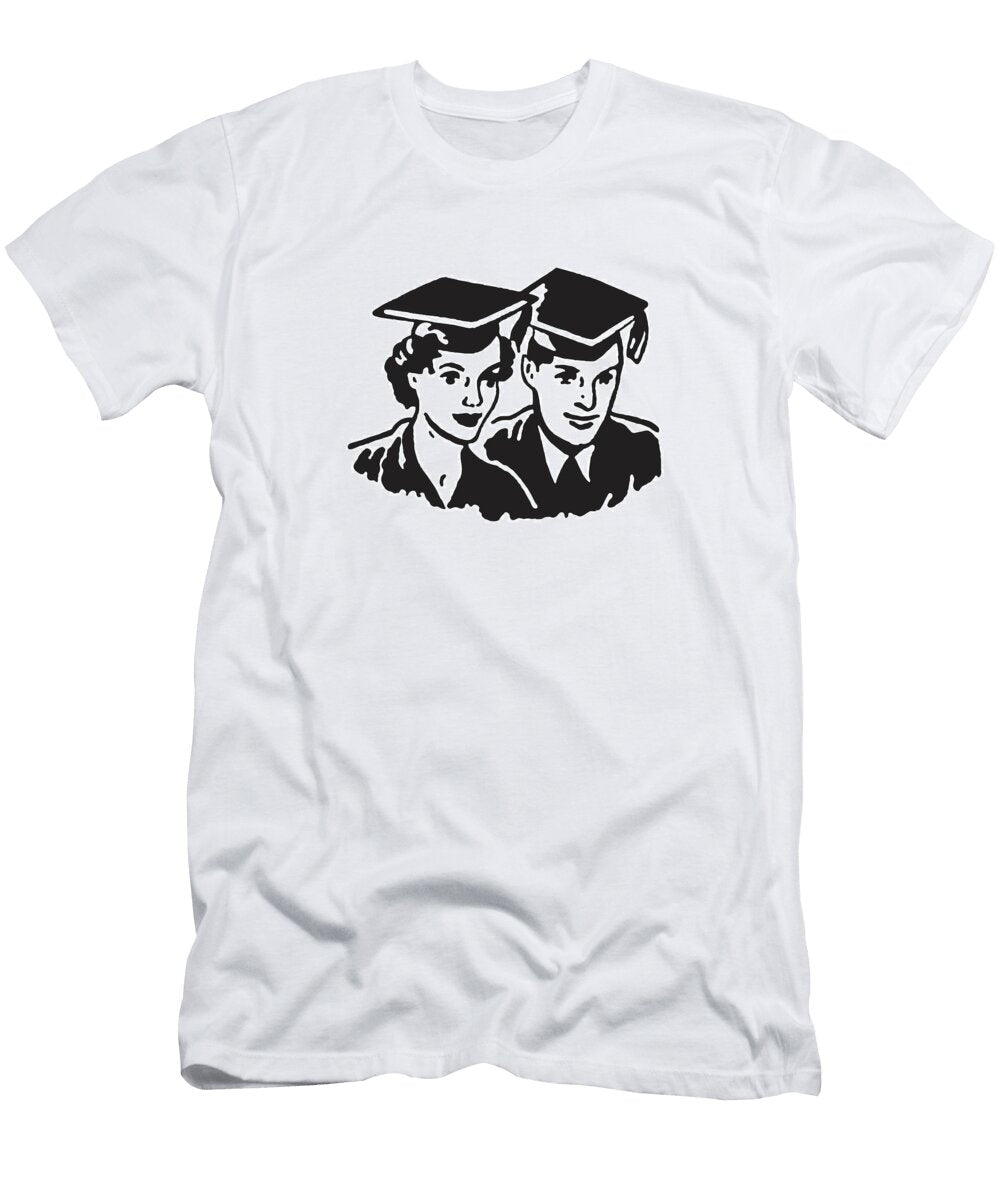 Male and Female Graduate Csa Images T-Shirt