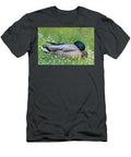 Mallard Drake Resting with Head Tucked Under Bernard Castelein Natureplcom T-Shirt