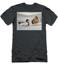 Mallard Duck Couple Angeles M Pomata T-Shirt
