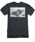 Mallard Duck Resting By the Pond Jordan Hill T-Shirt