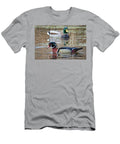 Mallard Watching Wood Duck Paul Freidlund T-Shirt