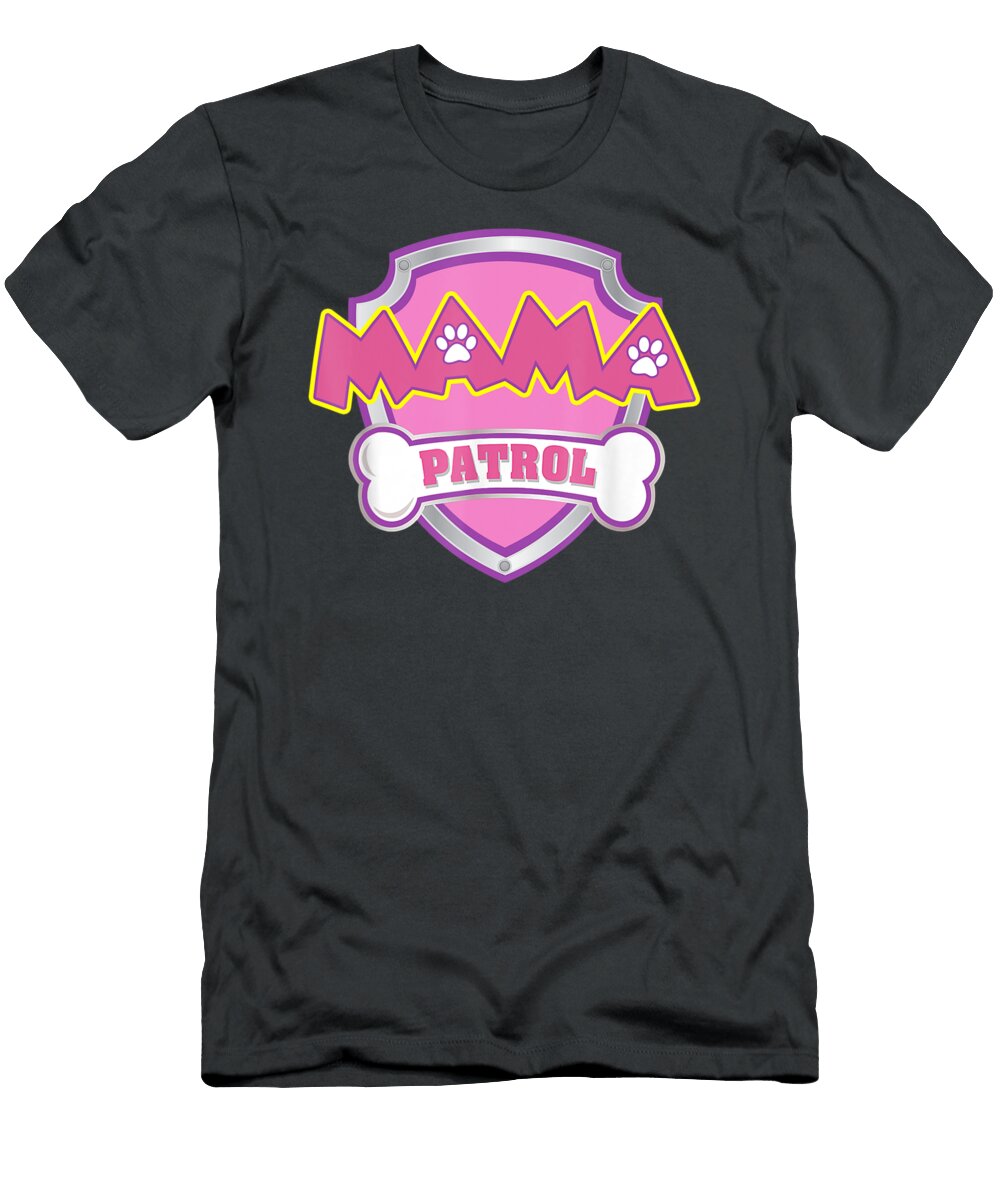 Mama Patrol Dog Mom Dad Birthday Party Giao Quan Nguyen T-Shirt