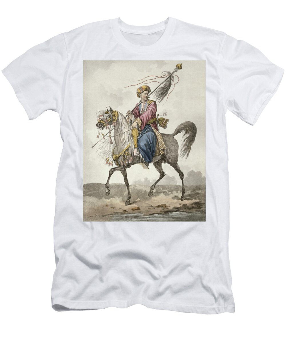 Mameluck Standard Bearer Antoine Charles Horace Vernet T-Shirt
